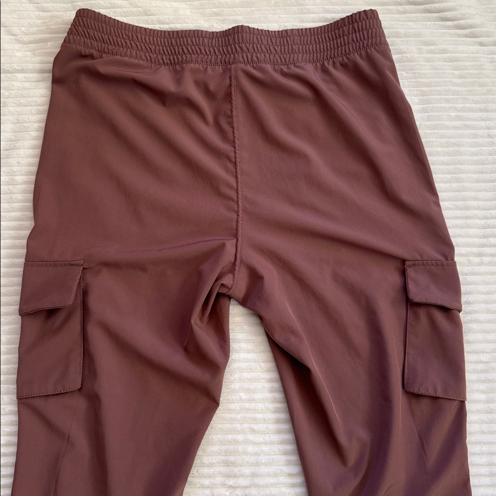 90 Degree By Reflex Women's Purple Pink Mauve Cargo Pants Lightweight Medium - Picture 11 of 12